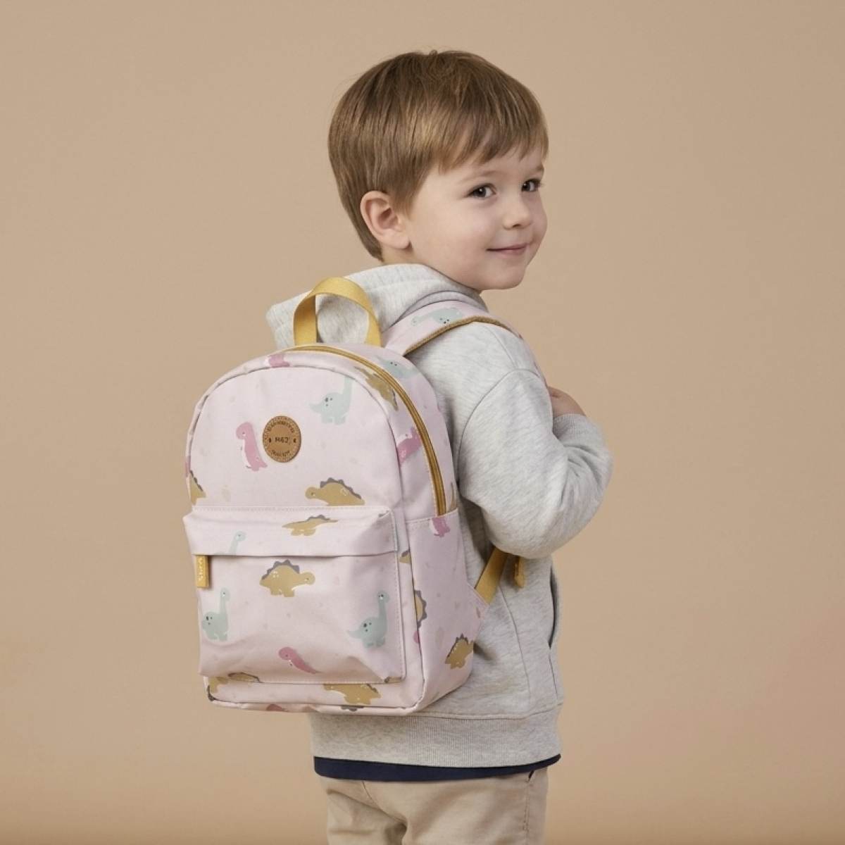 Ver Saro mochila dinos colores