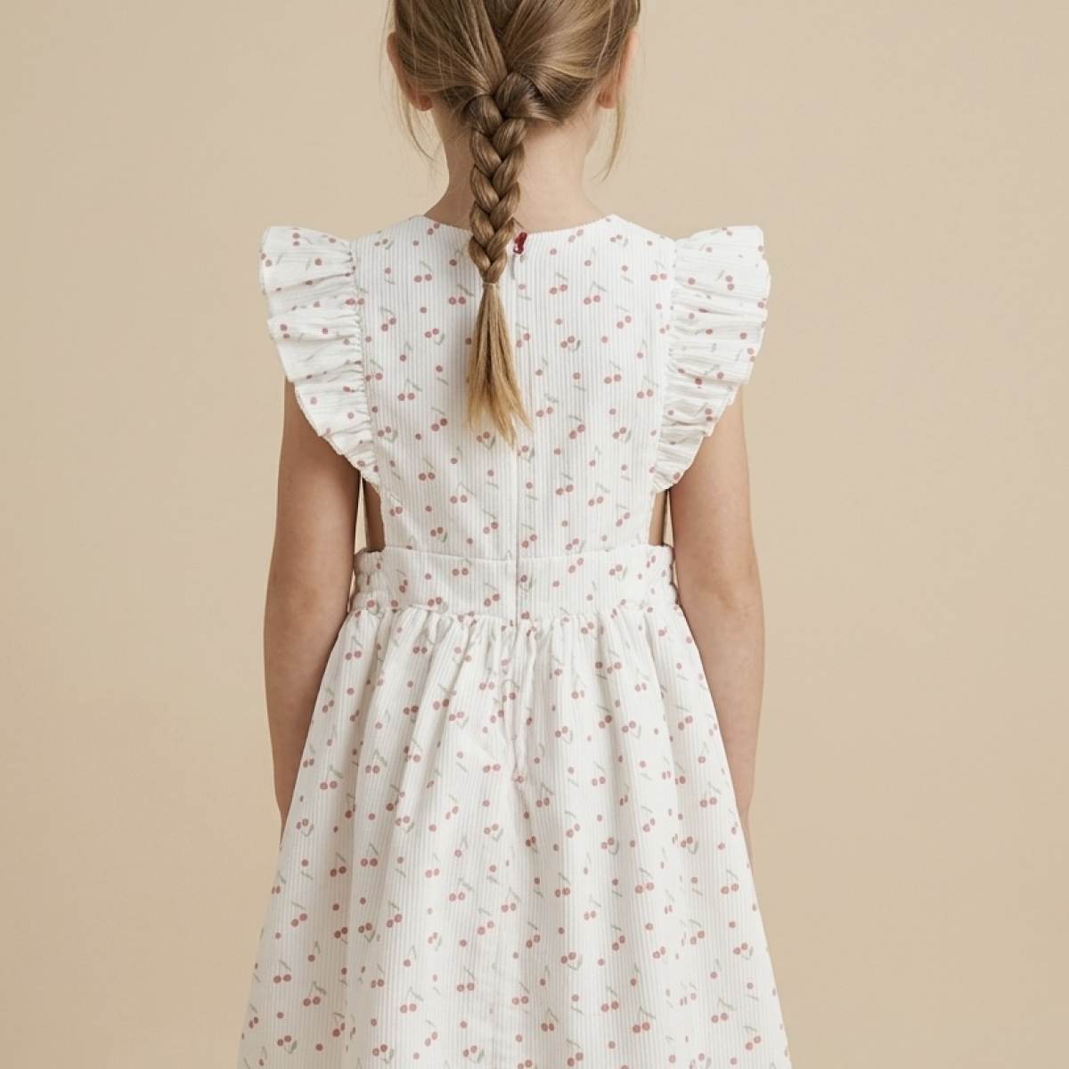 Ver Vestido niña pichi guinda