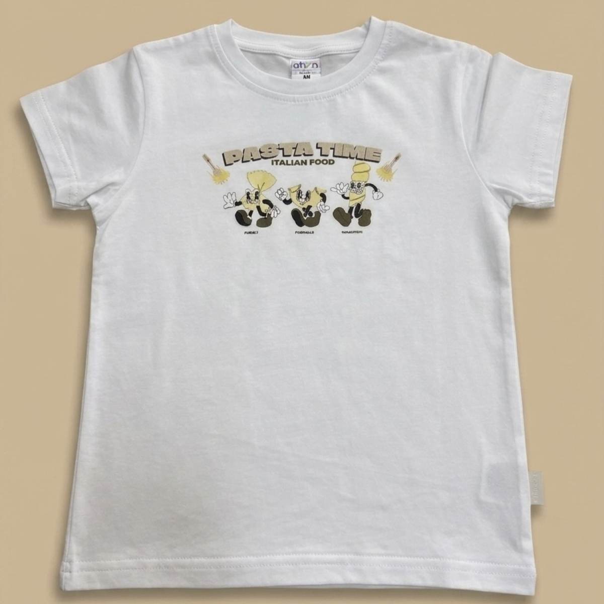 Ver Camiseta bebé niño pasta time