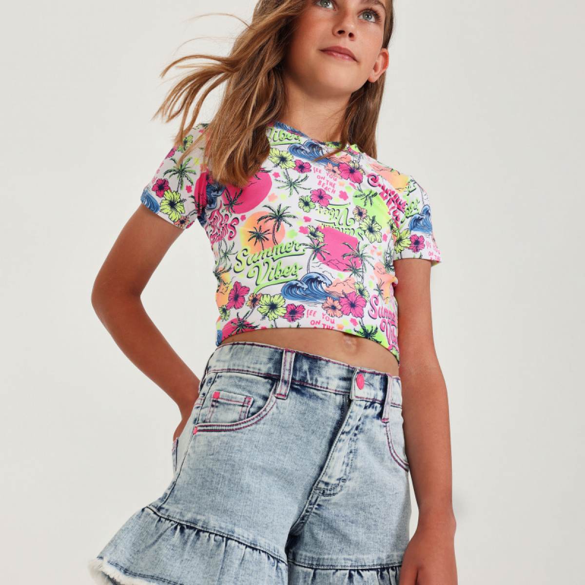 Ver Pantalón niña barbie
