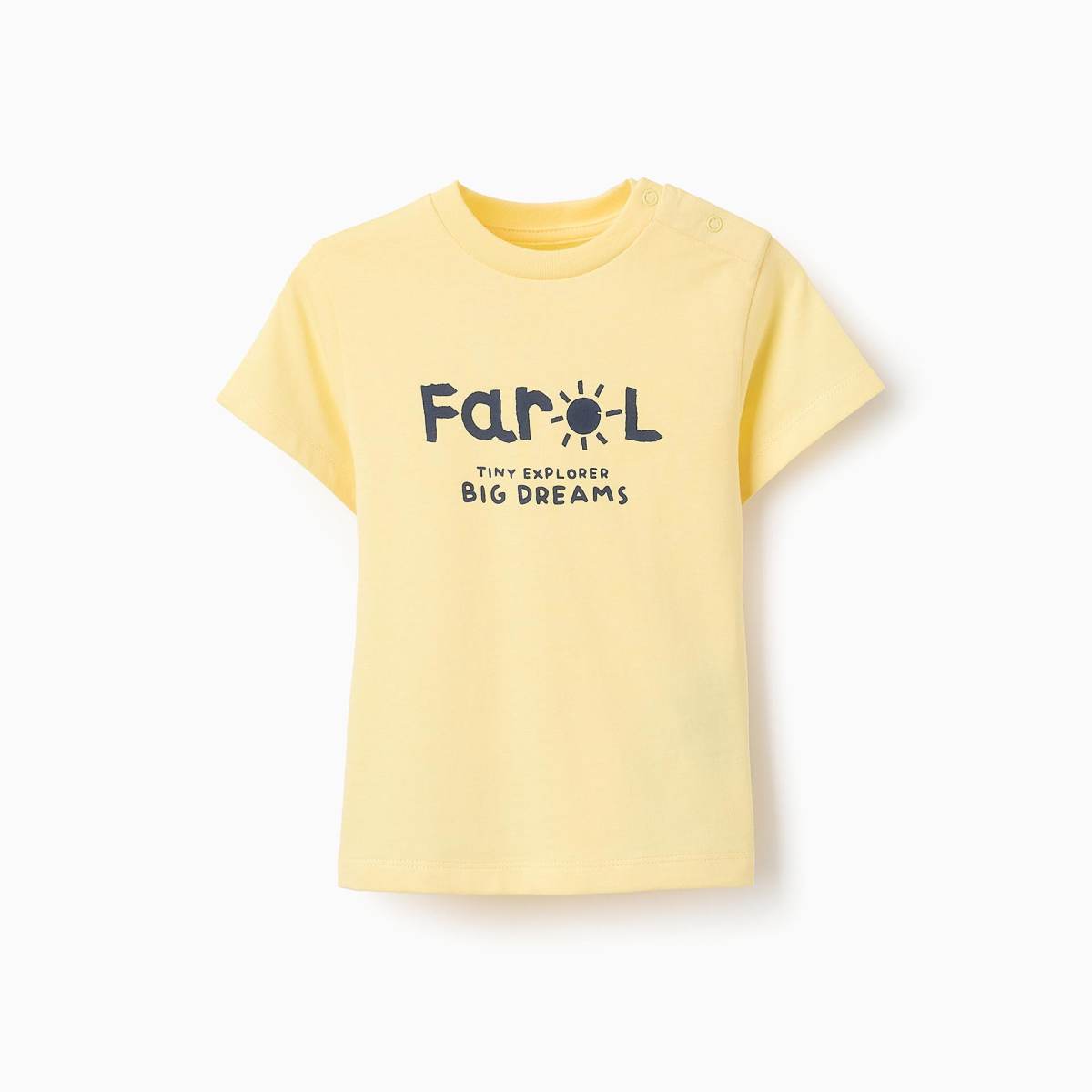 Ver Camiseta bebé niño farol, amarillo