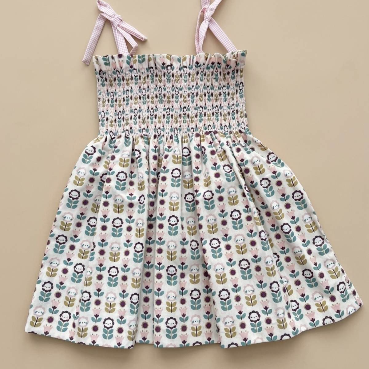 Ver Vestido niña lazada dana