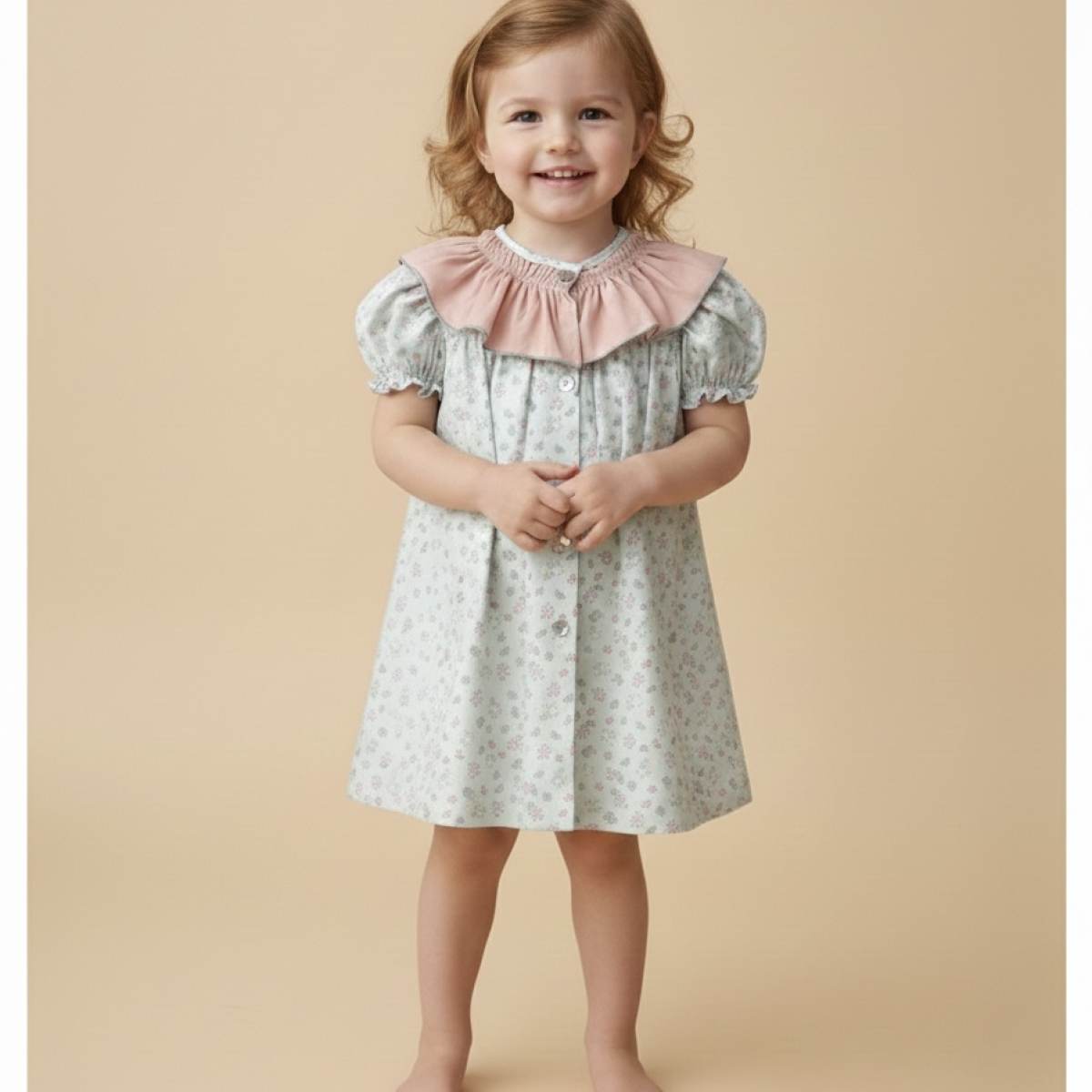 Ver Vestido niña olivia apertura delante