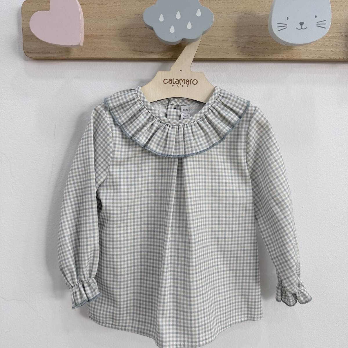 Ver Blusa vichy verdes