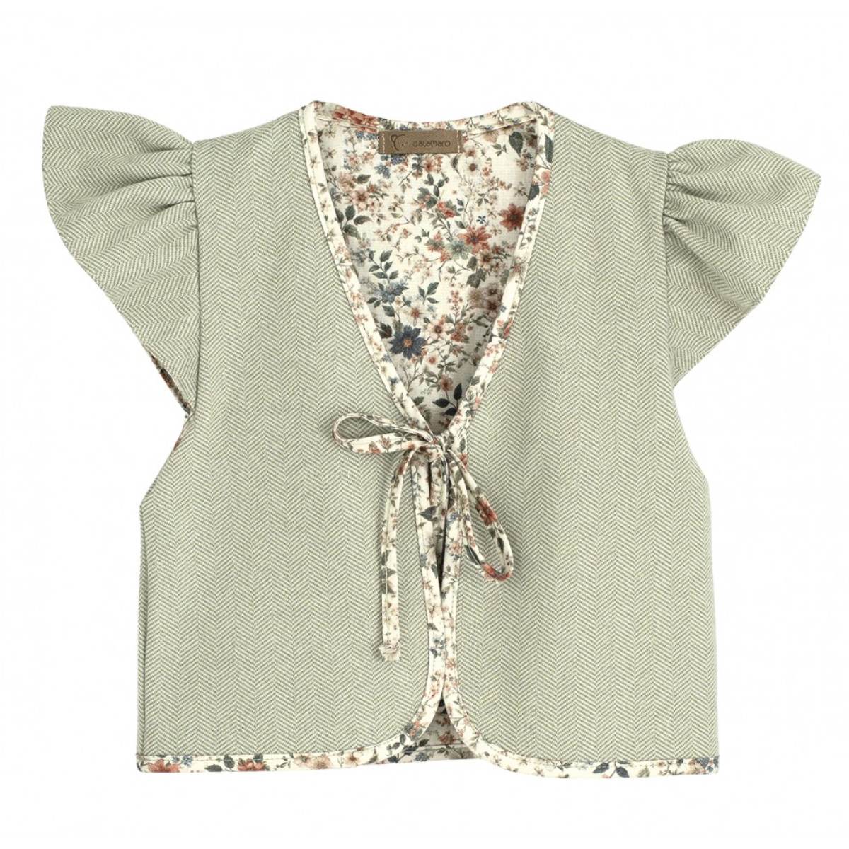 Ver Chaleco niña reversible ver