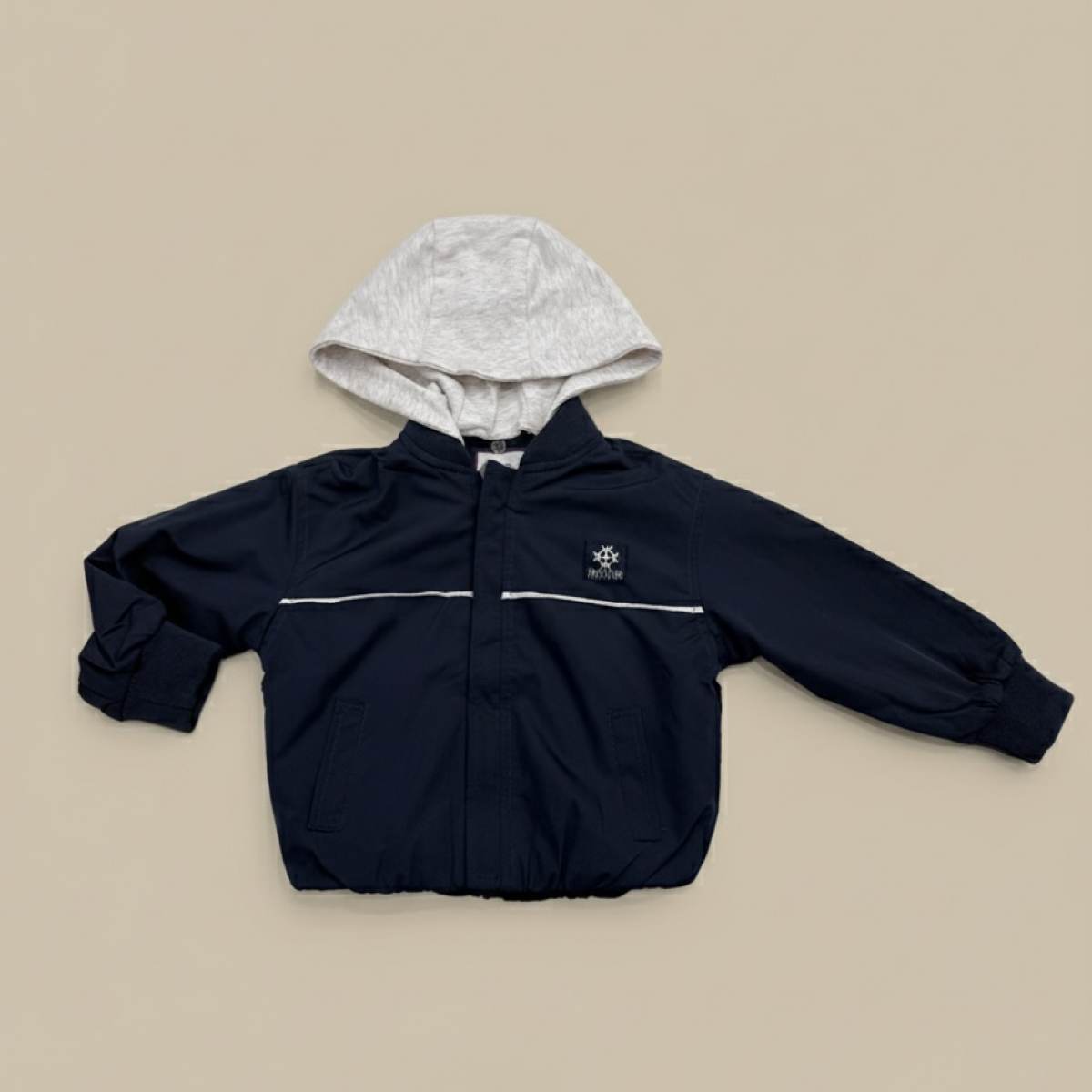 Ver Chaqueta bomber bebé niño marino