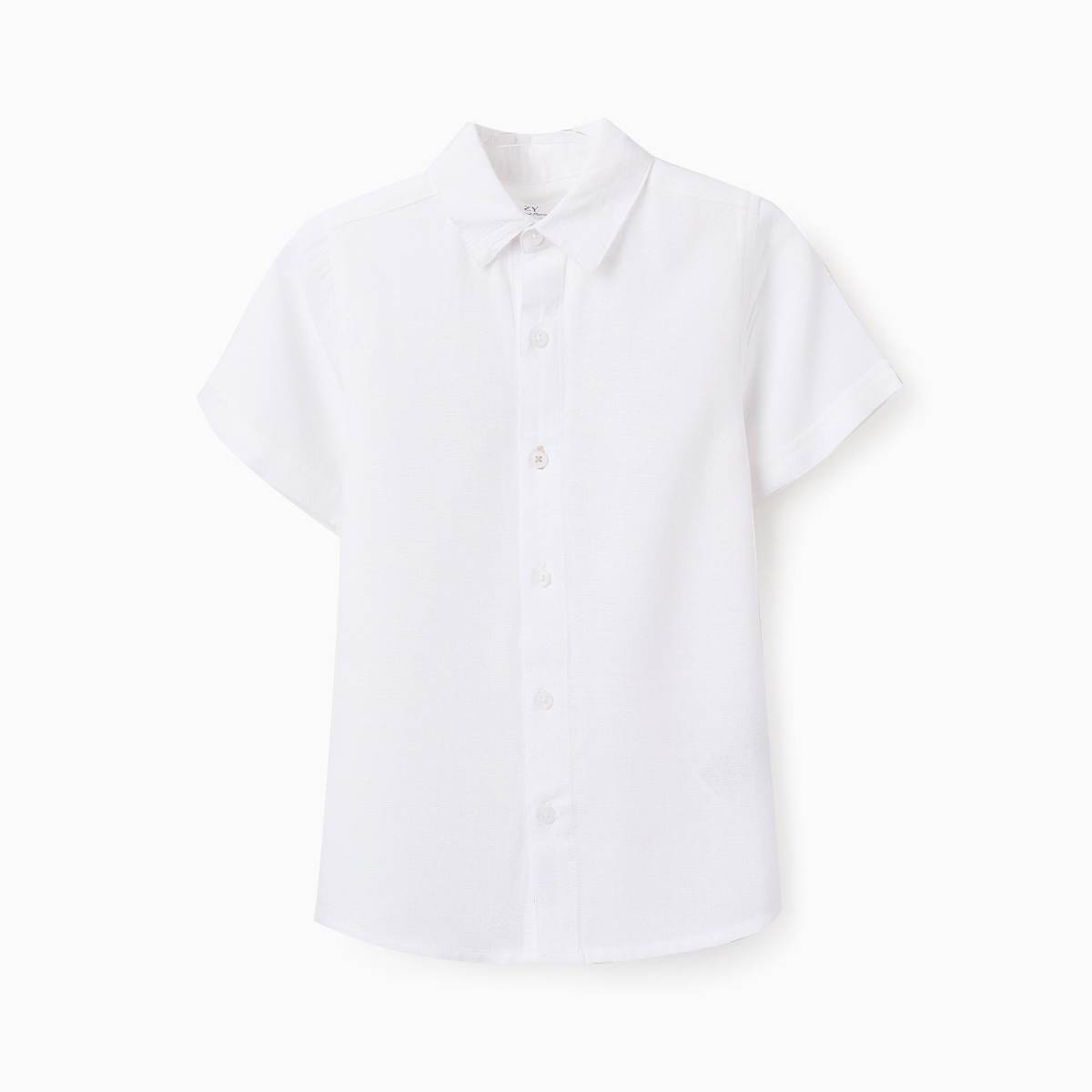 Ver Camisa niño lino manga corta