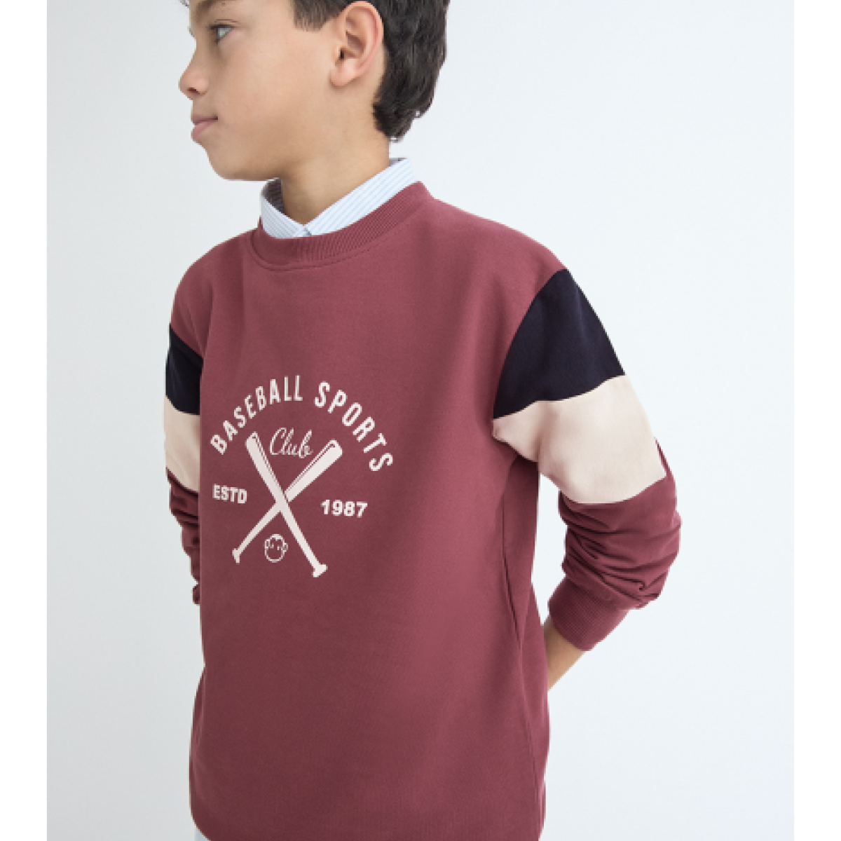 Ver Sudadera niño bur baseball
