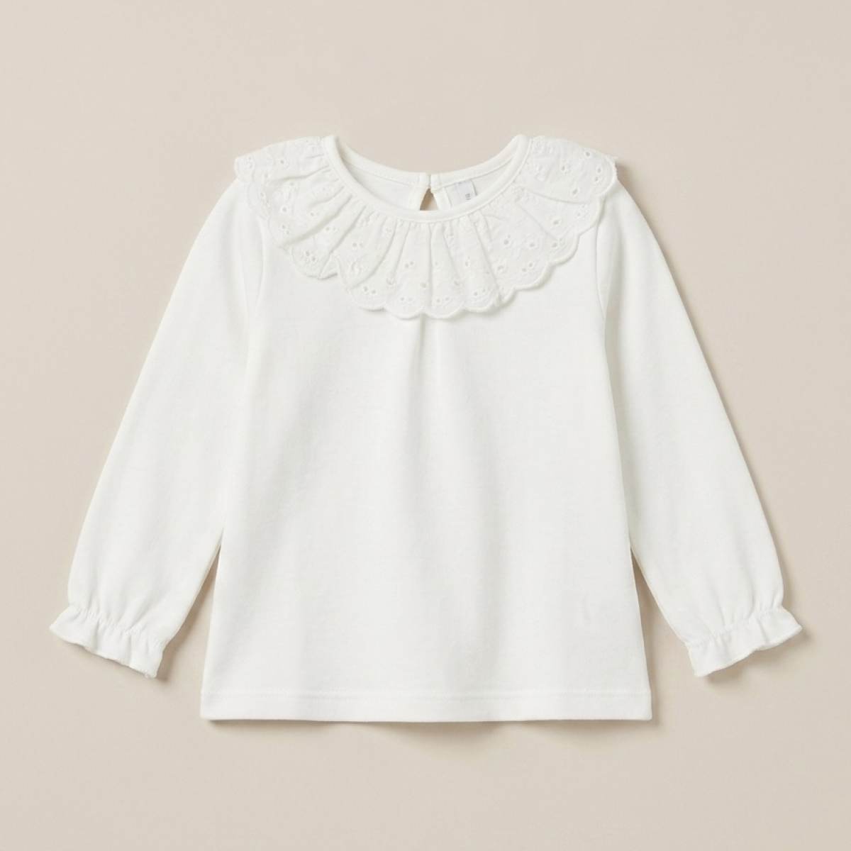 Ver Camiseta niña tula beige