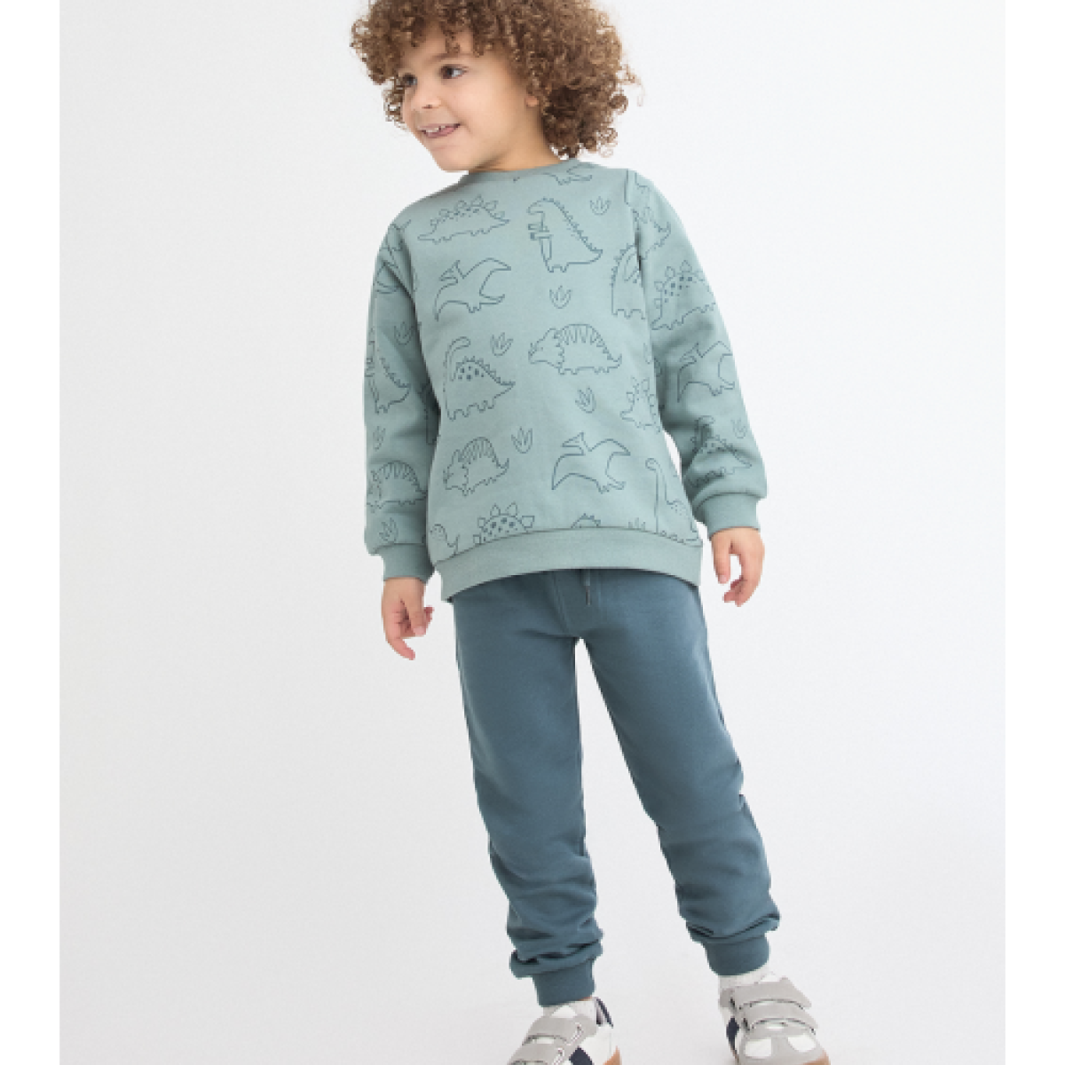 Ver Conjunto niño dinos verde