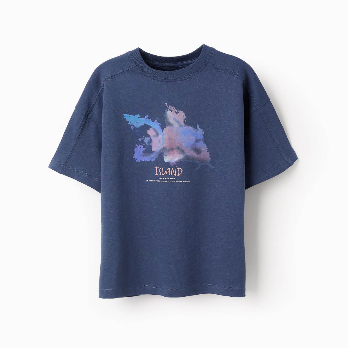 Ver Camiseta niño oversize island
