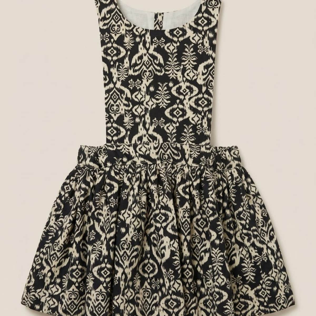 Ver Vestido peto niña ébano