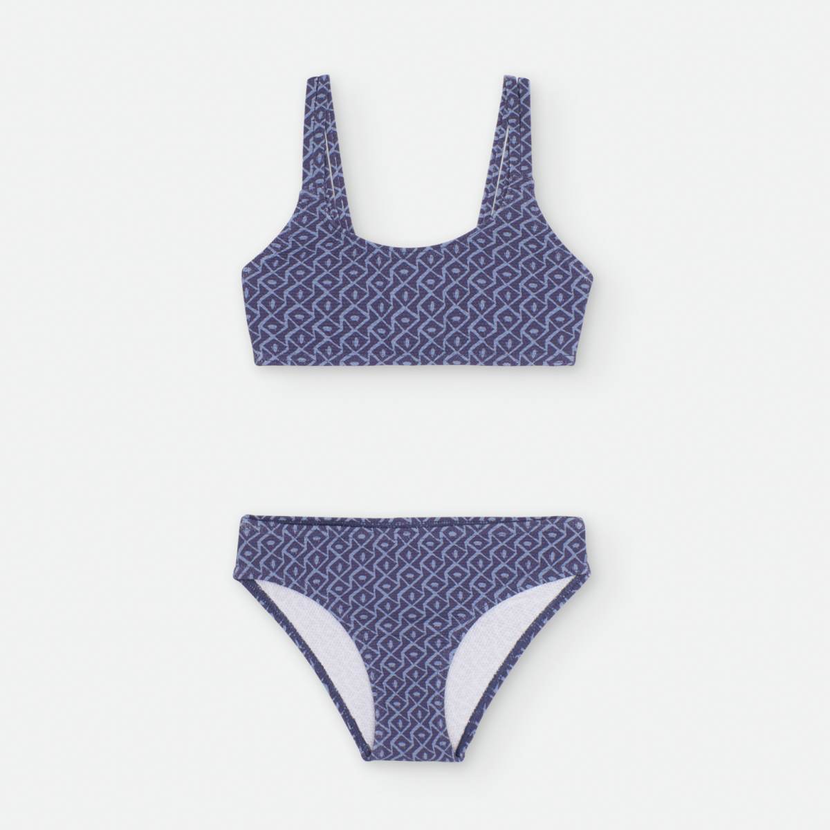 Ver Bikini étnico azul
