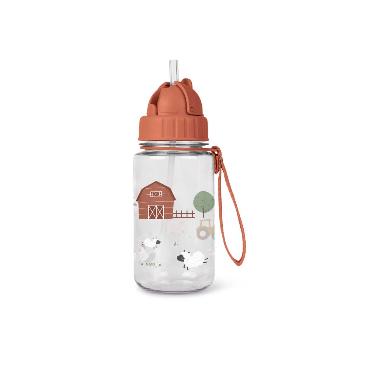 Ver Botella con pajita granja