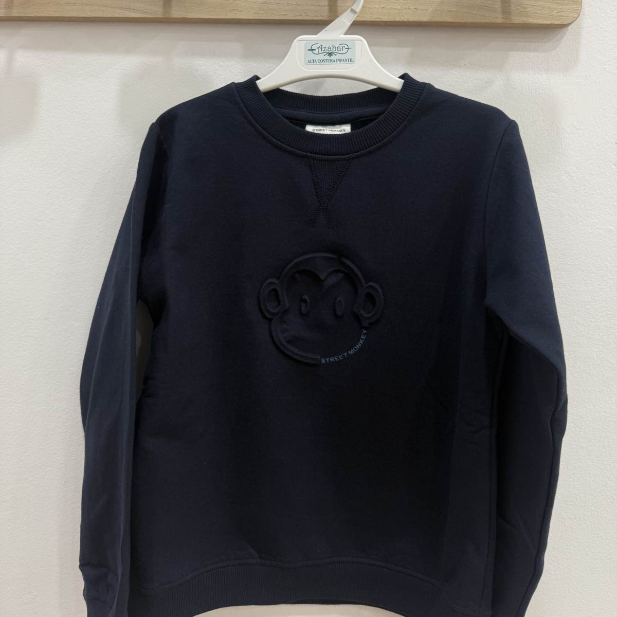 Ver Sudadera mono relieve marino/budeos