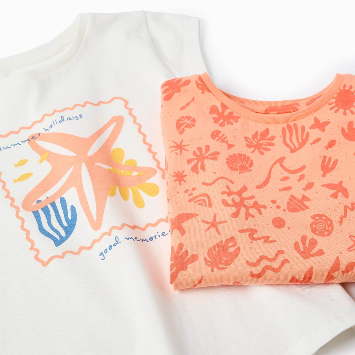Ver Camiseta niña naranja bajo el mar