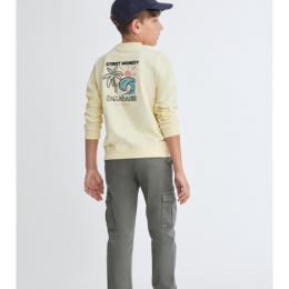 Comprar Pantalón niño bolsillo verde