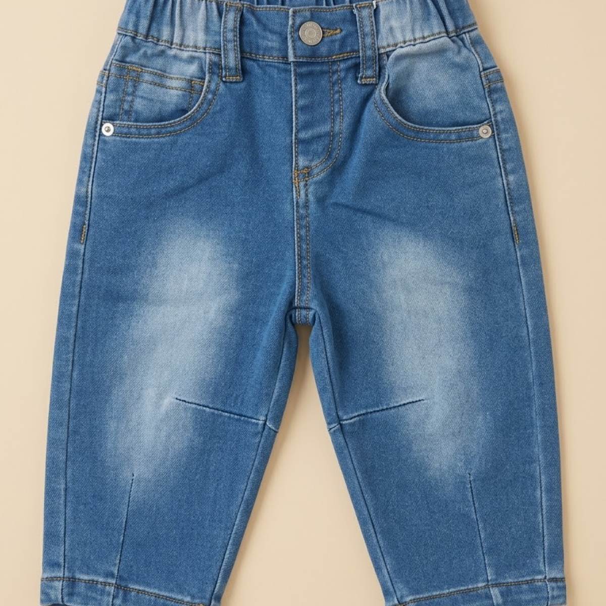 Ver Pantalón balloon denim claro