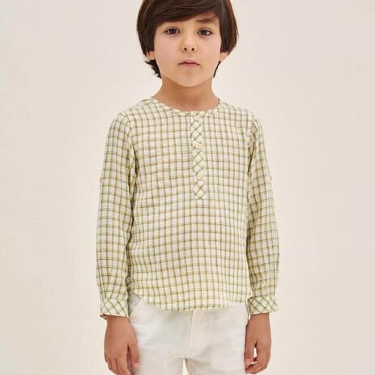 Ver Camisa niño pistacho