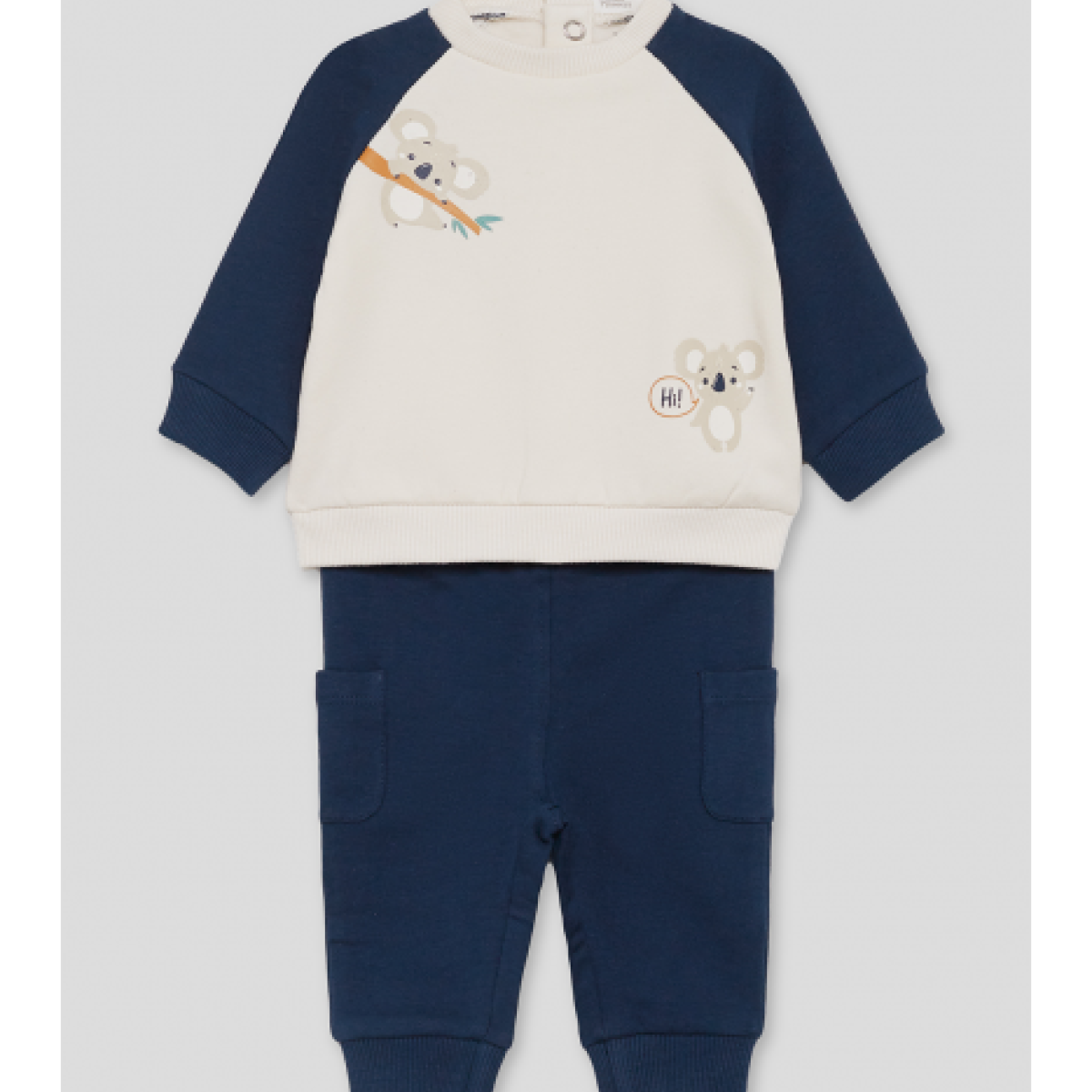 Ver Conjunto bebé niño koalas hi marino