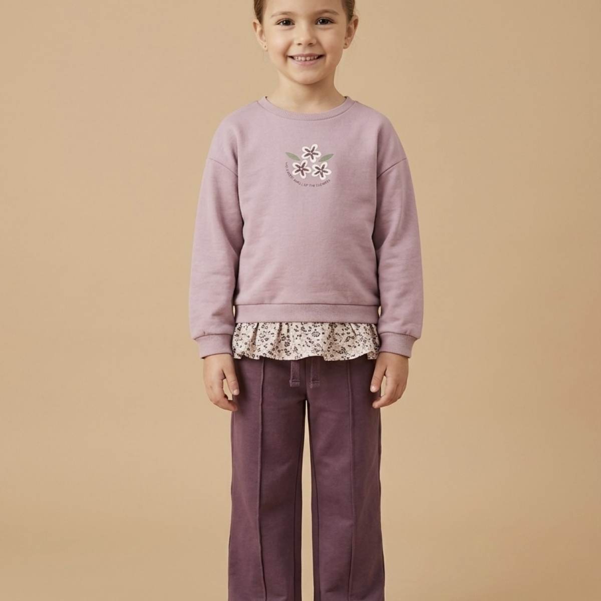 Ver Chandal niña lila the flowers