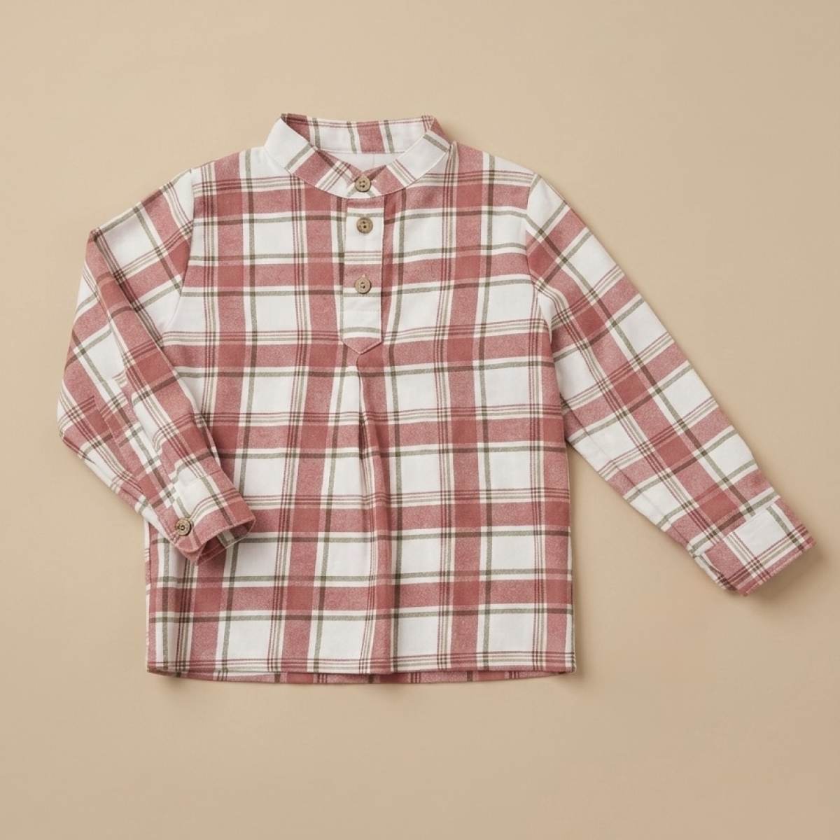 Ver Camisa niño cuadros grandes navidad