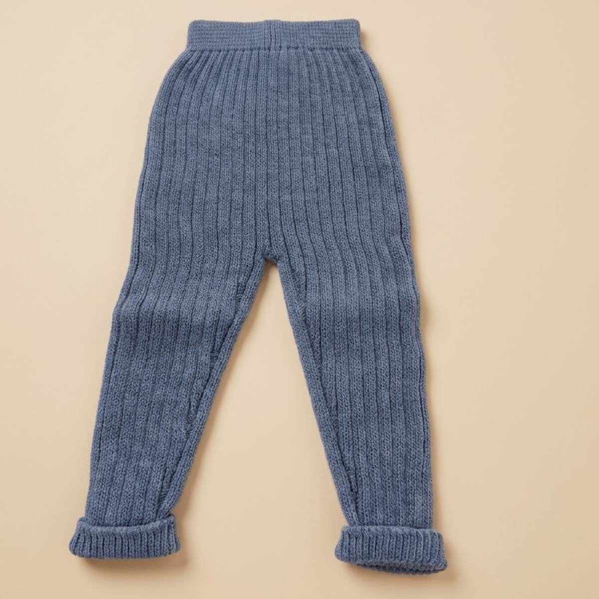 Ver Pantalón punto canalé unisex acero