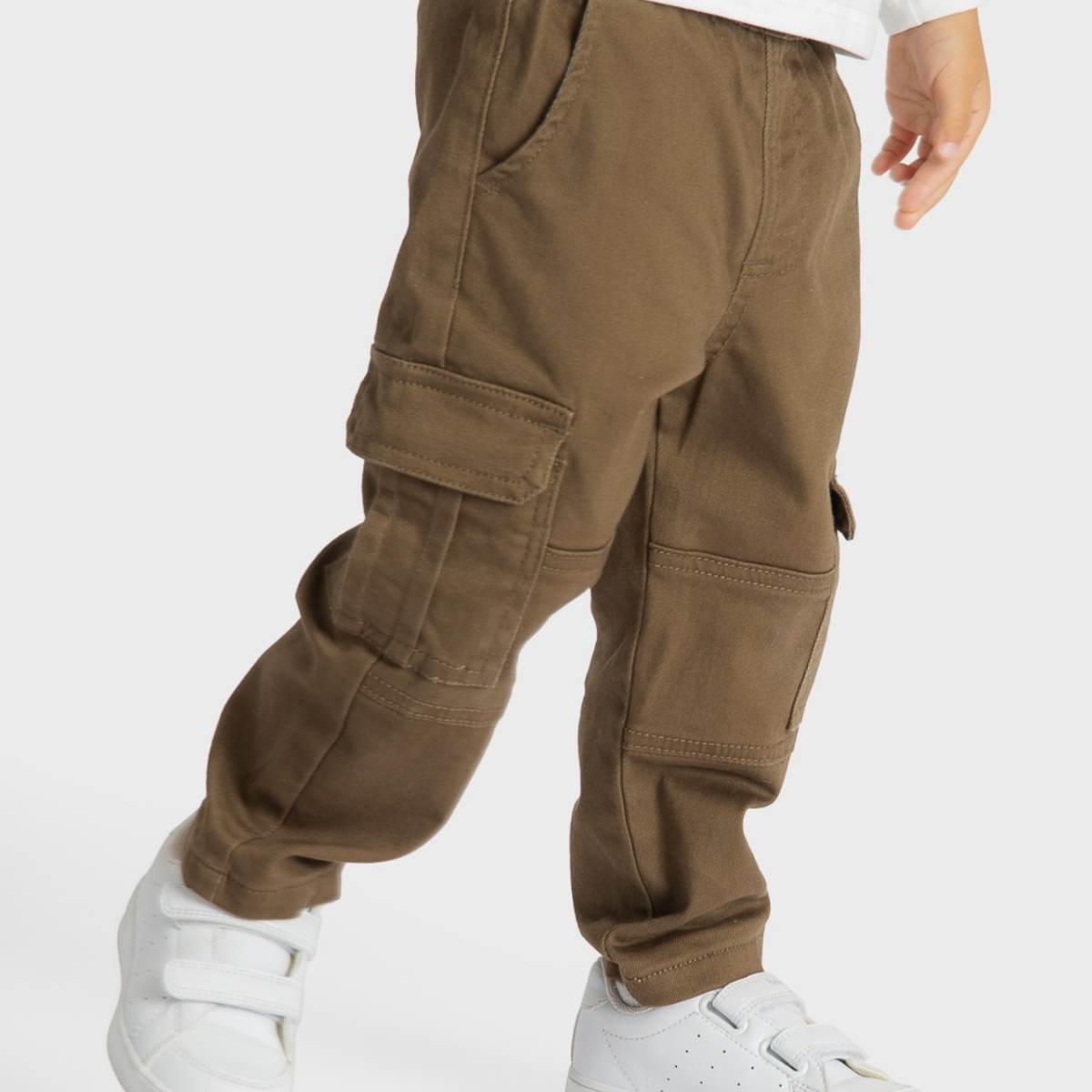 Ver Pantalón cargo bebé niño at marino/verde musgo